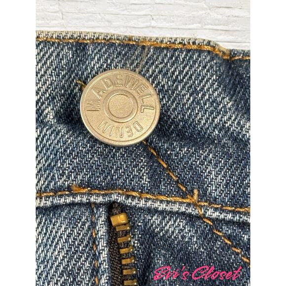 Madewell The Perfect Jean Short in Burnett Wash Tencel Lyocell Size 24 - Picture 6 of 14